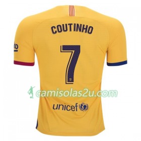 Camisolas de Futebol FC Barcelona Philippe Coutinho 7 Equipamento Alternativa 2019/20 Manga Curta